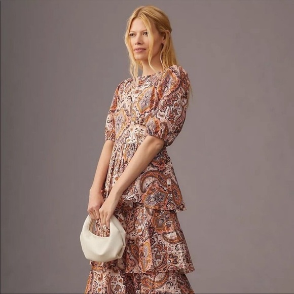 Kachel X Anthropologie Tiered Maxi Dress - Picture 2 of 5